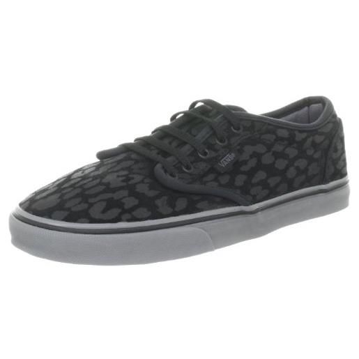 Vans atwood low vnjo644, sneaker donna, nero (schwarz ((cheetah suede) black)), 39