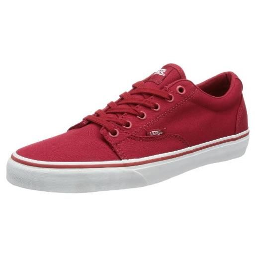 Vans m kress red/red/white, sneaker uomo, rosso (rot (red/red/white)), 42.5