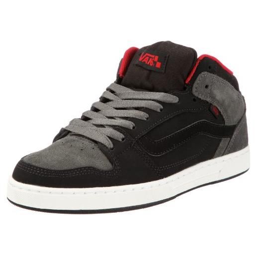 Vans edgemont vnj6ze8, sneaker uomo, grigio (grau (charcoal/black/red)), 41