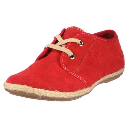 s.Oliver casual 5-5-23214-28, scarpe basse donna, rosso (rot (red 500)), 41