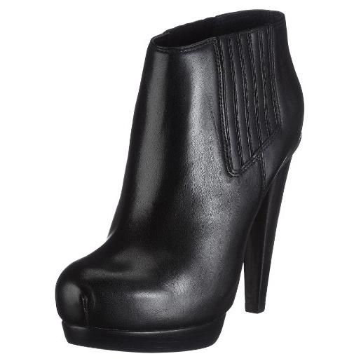 Buffalo london 17920-733 nappa soft, stivali senza chiusura donna, nero (schwarz/black 01), 37