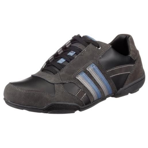 Skechers volt 61792, sneaker da uomo, nero, 39.5 eu