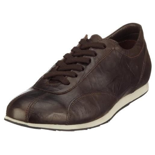 Buffalo leaf washed 4525 - scarpe basse classiche da uomo, marrone, 43 eu