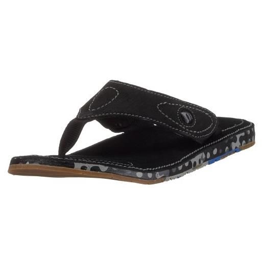 Merrell breaker, sandali da uomo/moda, nero, 42 eu