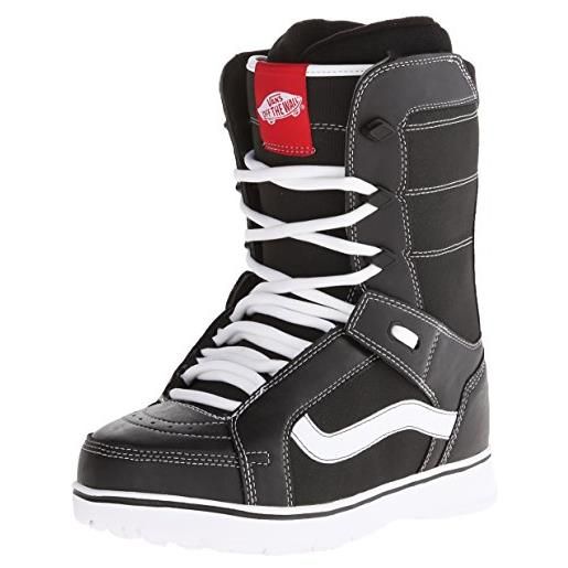 Vans m hi standard black/white 13, sneaker uomo, nero (schwarz (black/white 13)), 40.5