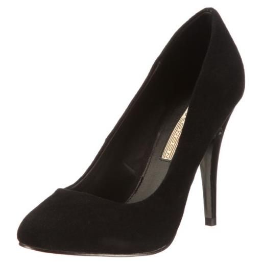 Buffalo london 109-027 128337, scarpe con tacco donna, nero (schwarz (black 01)), 41