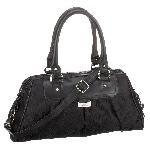 TOM TAILOR acc grazia 10687 - shopper da donna, 31 x 12,5 x 20 cm (larghezza x altezza x profondità), nero nero 60, einheitsgröße