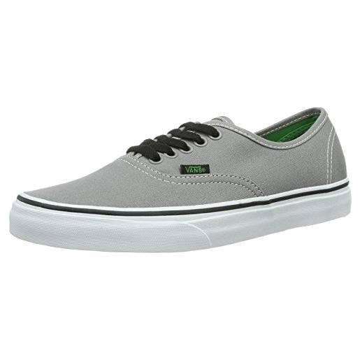 Vans - u authentic (pop), sneakers unisex, nero (noir (griffin/fern green)), 35
