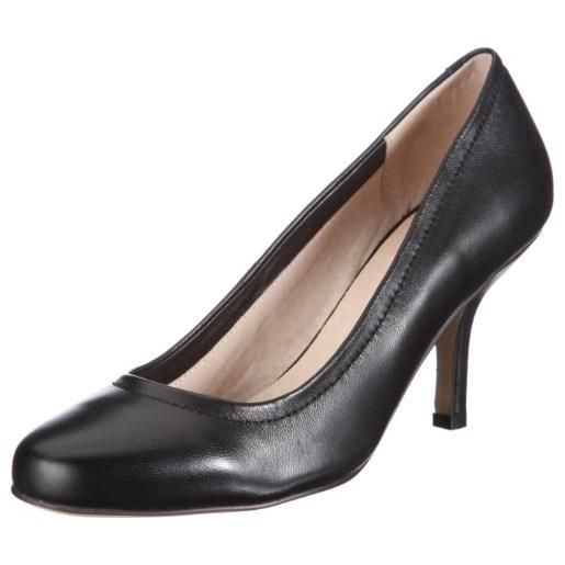 Buffalo london 111-677-122530, scarpe con tacco donna, nero (schwarz/black 01), 36