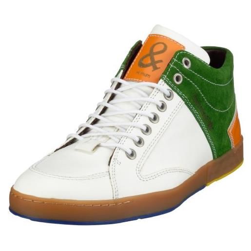Timberland vb chukka 62565 - sneaker da uomo, bianco bianco verde, 41.5 eu