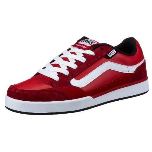 Vans m giniss vhhsy52 - sneaker da uomo, rosso, bianco e rosso. , 40 eu