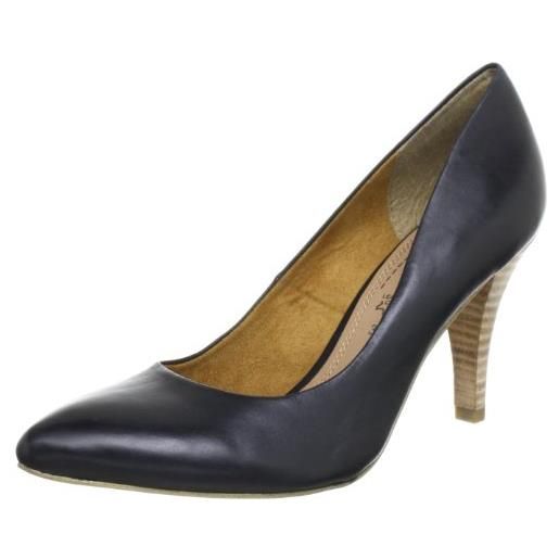 s.Oliver selection 5-5-22401-30, scarpe col tacco donna, nero (schwarz (black 1)), 41