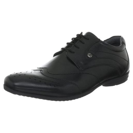 s.Oliver selection 5-5-13610-29, scarpe stringate basse uomo, nero (schwarz (black 1)), 44