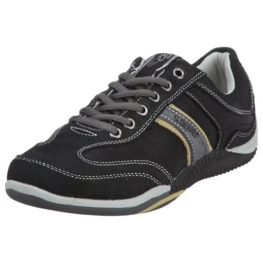 s.Oliver casual 5-5-13616-28, scarpe sportive uomo, nero (schwarz (black comb 98)), 40
