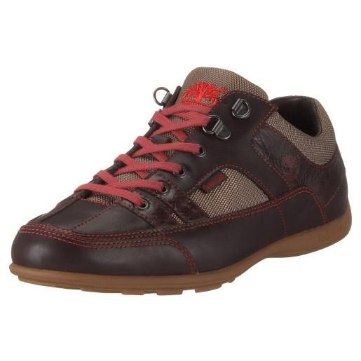 Timberland low profile l/f 6855, sneaker da uomo, marrone, 47.5 eu