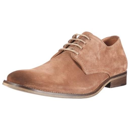 SELECTED sel hoover suede c 16026151, scarpe basse uomo, marrone (braun (brown)), 45