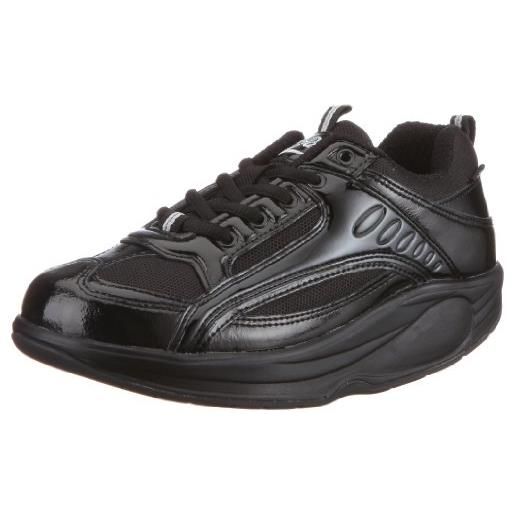 Buffalo 110349 7000 - 145 soft action leather grey218, scarpe sportive da donna - fitness, nero black 98, 39 eu
