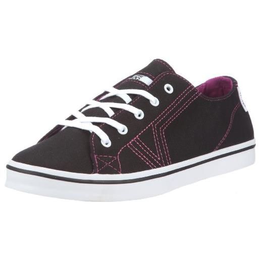 Vans loris voyhb9p, sneaker donna, nero (schwarz (black/pink)), 37