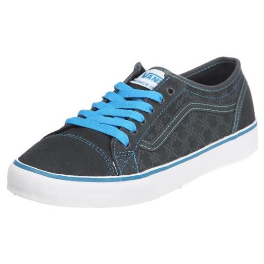 Vans devan vl9864g, sneaker donna, grigio (grau ((color stitch) grey/blue)), 42