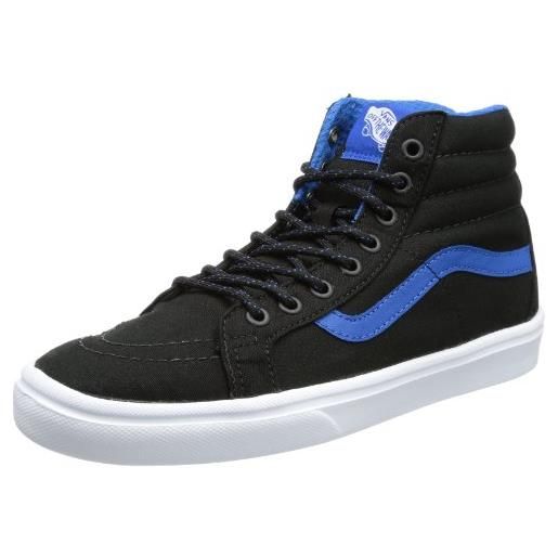 Vans u sk8-hi lite black/skydiver, sneaker unisex adulto, nero (schwarz (black/skydiver)), 40