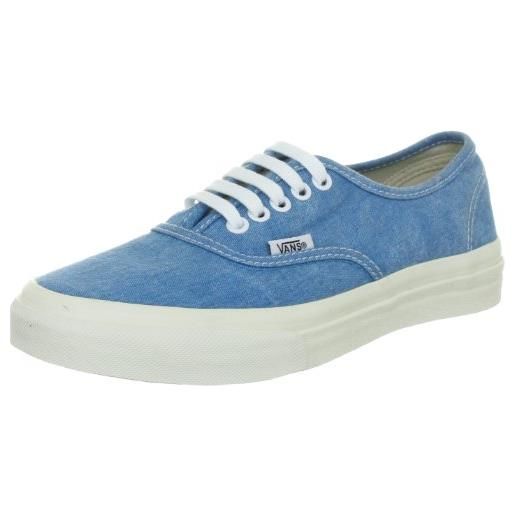 Vans authentic slim vqev6h5, sneaker unisex adulto, blu (blau ((washed) hawaiian ocean)), 41