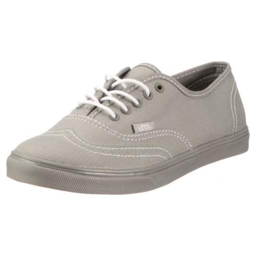 Vans authentic lo pro vgyq5lz, sneaker donna, grigio (grau ((printed oxford) grey/grey)), 37