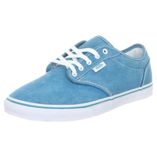 Vans atwood low vnjo6ha, sneaker donna, blu (blau ((washed) neon blue)), 36