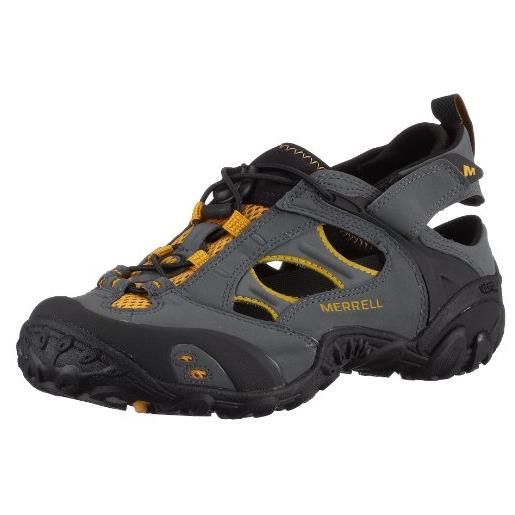 Merrell cham3 maze sport j87, scarpe sportive da uomo - escursionismo, grigio grey sun, 43.5 eu