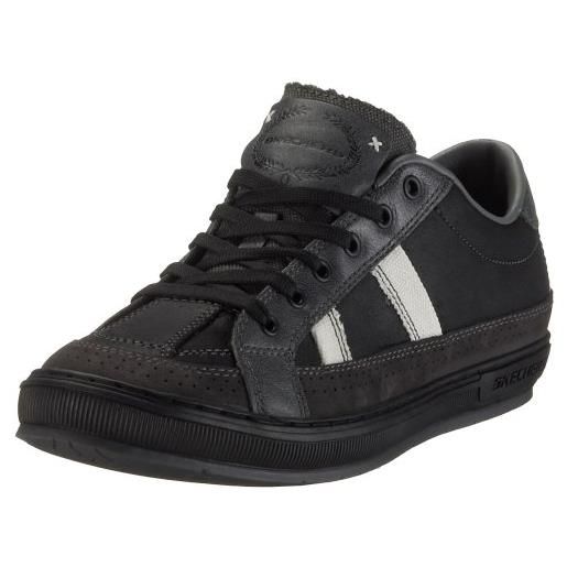 Skechers merric - weston 61238, sneaker da uomo, nero, 39.5 eu