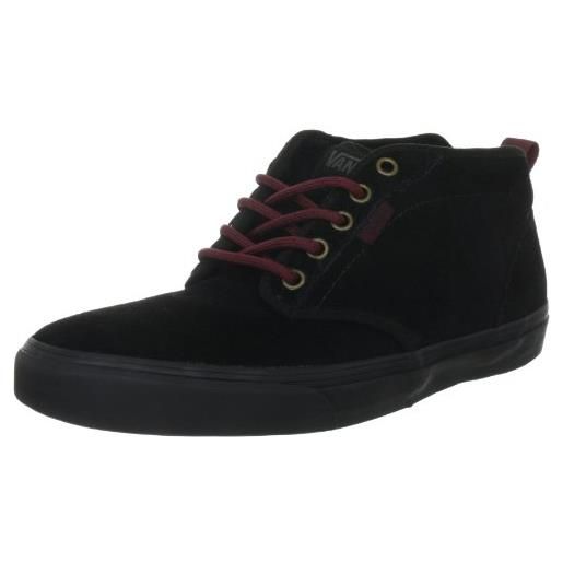 Vans atwood mid vnjp6hk, sneaker uomo, nero (schwarz ((weather) black/port/black)), 49