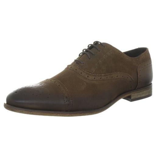 SELECTED sel brande f 16028244, scarpe stringate basse classiche uomo, marrone (braun (brown)), 46