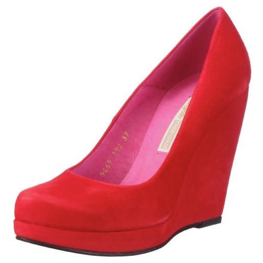 Buffalo london 9669-198-118599, scarpe con tacco donna, rosso (rot/red149), 42