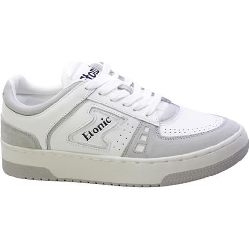 Etonic sneakers uomo bianco/grigio etm414e11 b509 suede