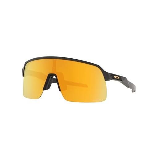 Oakley 0oo9463 occhiali da, giallo neon opaco/prizm road, taglia unica unisex-adulto