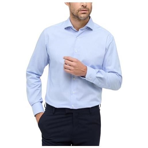 ETERNA uomo twill shirt modern fit 1/1 light blue 46_h_1/1