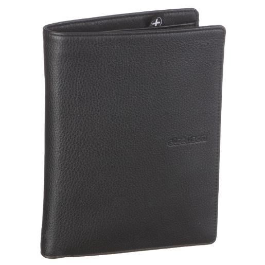 Strellson Premium strellson 21/81/04701-900 wallet v 19, portafoglio uomo, 14,5 x 21,5, nero (schwarz (black)), taglia unica