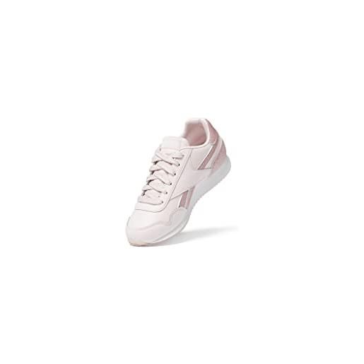 Reebok royal cl jog 3.0, sneaker, white/conavy/white, 31.5 eu