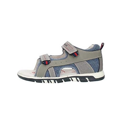 Lumberjack billy, sandali punta aperta unisex-bambini, blu (navy blue cc001), 24 eu