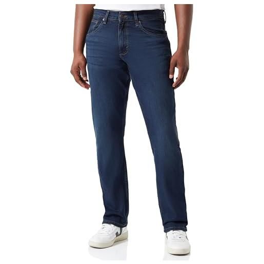 Wrangler athletic fit jeans, jagged, 34w x 30l uomo