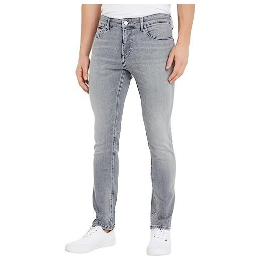 Tommy Jeans scanton slim dg1272 dm0dm17405 pantaloni di jeans, denim (denim black), 31w / 36l uomo