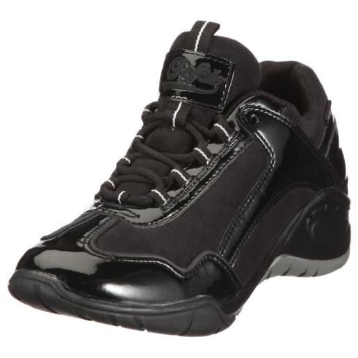 Buffalo 8000-156 patent pu hedosa black 01 115039, scarpe sportive donna - nero, 41 eu