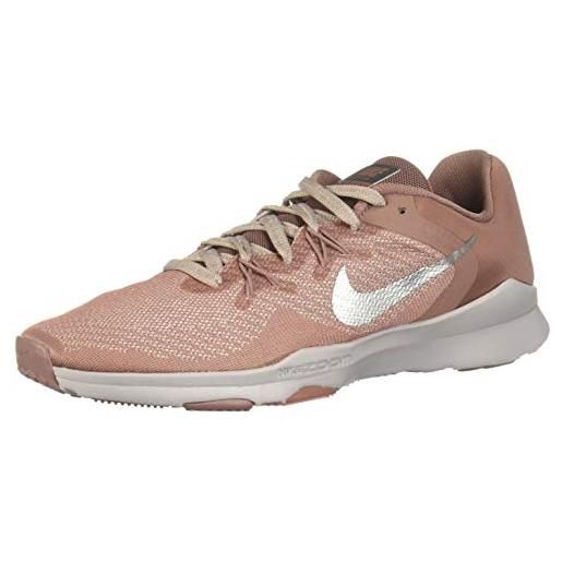 Nike 909010, scarpe da fitness donna, marrone (smokey mauve/metallic silver-v 200), 42 eu