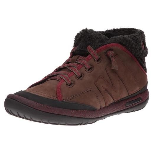 Merrell neve mid, scarpe da escursionismo donna, marrone (marron/violet (bracken), 41