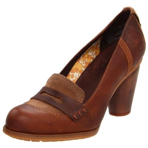 Timberland nevali loafer 19616, scarpe con tacco donna, marrone (braun/brown), 38