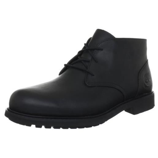 Timberland ekstormbk wlchk sm 5559r, scarpe stringate basse casual uomo, nero (schwarz (black smooth)), 42