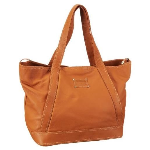 Tommy Hilfiger the tommy leather large tote, borsa a mano donna