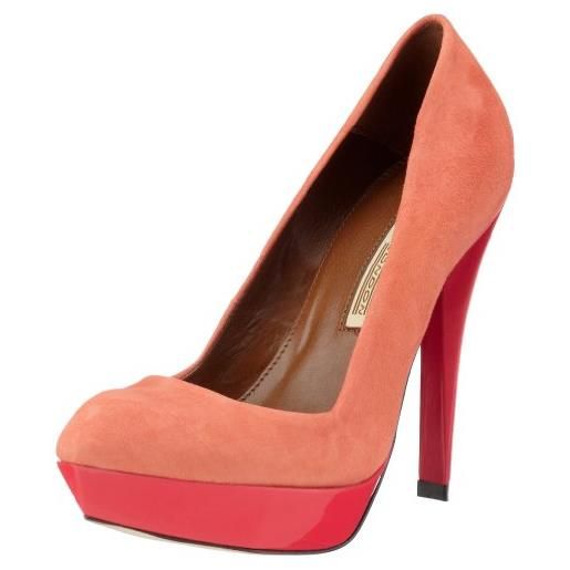 Buffalo london 16655-711-01 109629, scarpe con tacco donna, rosa (pink/mellow 02), 40