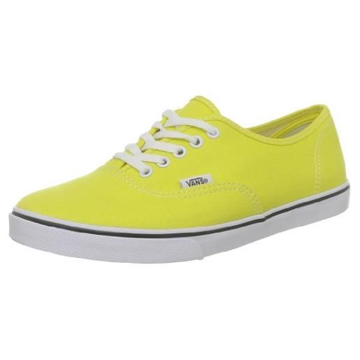 Vans authentic lo pro classic canvas, sneaker unisex-adulto, giallo (blazing yellow), 42.5 eu