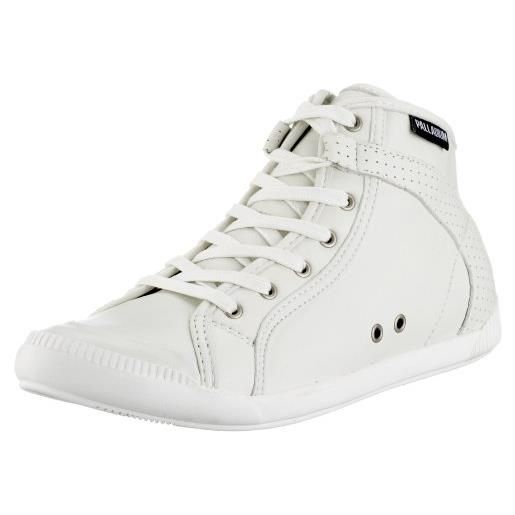 Palladium scoop nap 71344, scarpe da ginnastica da donna, colore bianco, (420 white 420), bianco, 41 eu