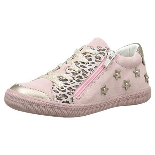 Primigi. Eirene e - sneakers - scarpe da gimnastica bambina, colore rosa (rose (scamosc/v lamin baby/taupe)), taglia 31